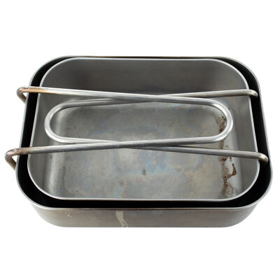 Dutch Stainless Steel Mess Kit 2pc, , large